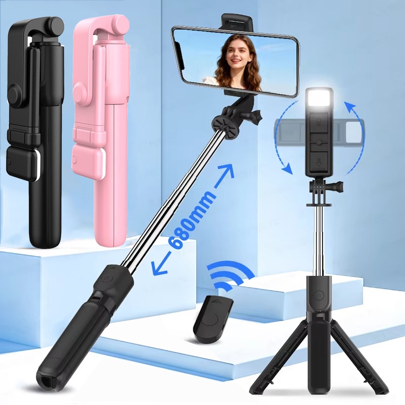 Auto Tracking Tripod - Statyw do selfie z pilotem Bluetooth,