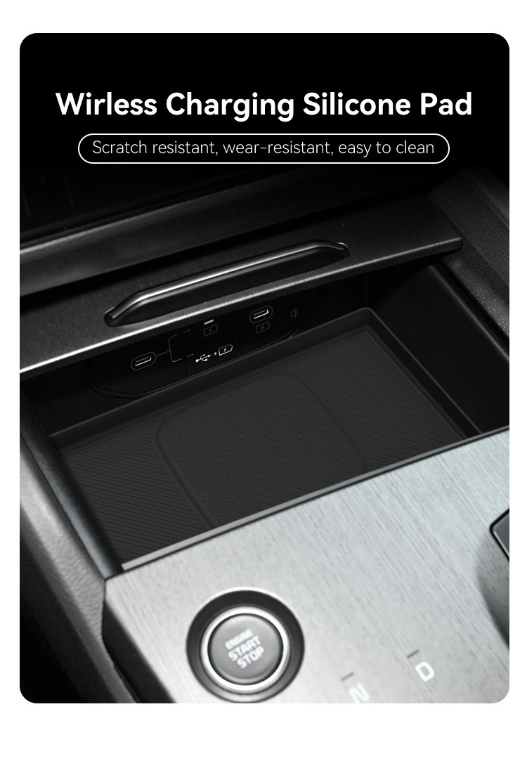 Wireless Phone Charger Pad - Silikonowa podkładka do bezprzewodowego ładowania do