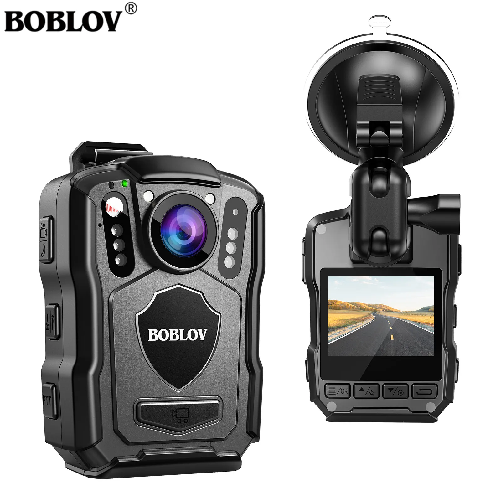 Compact Camera Mirrorless - Kamera policyjna BOBLOV M5 z GPS