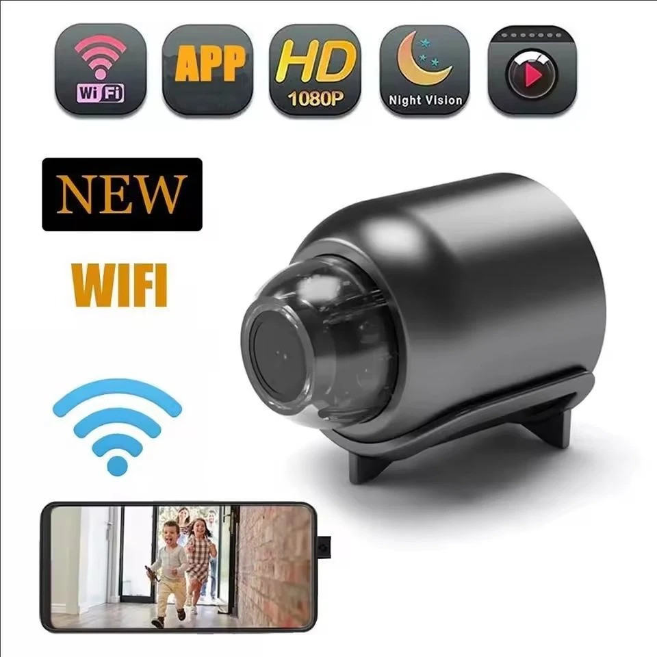 Compact Camera Mirrorless - Miniaturowa kamera WiFi 1080P HD z