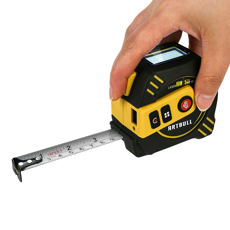 Laser Distance Measure - Wielofunkcyjny laserowy miernik 3w1 40m z