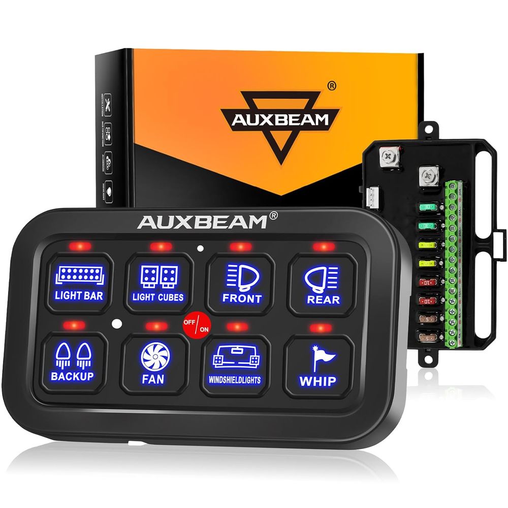 Electronics & Gadgets Starting With C - Panel przełączników 8-kanałowy BA80 Automatyczny Ściemniany