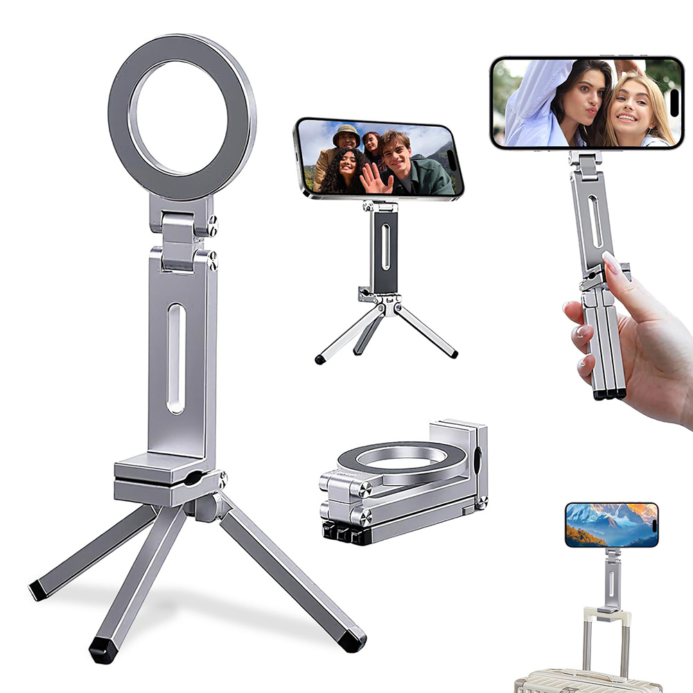 Auto Tracking Tripod - Statywy do telefonów Uchwyt magnetyczny do