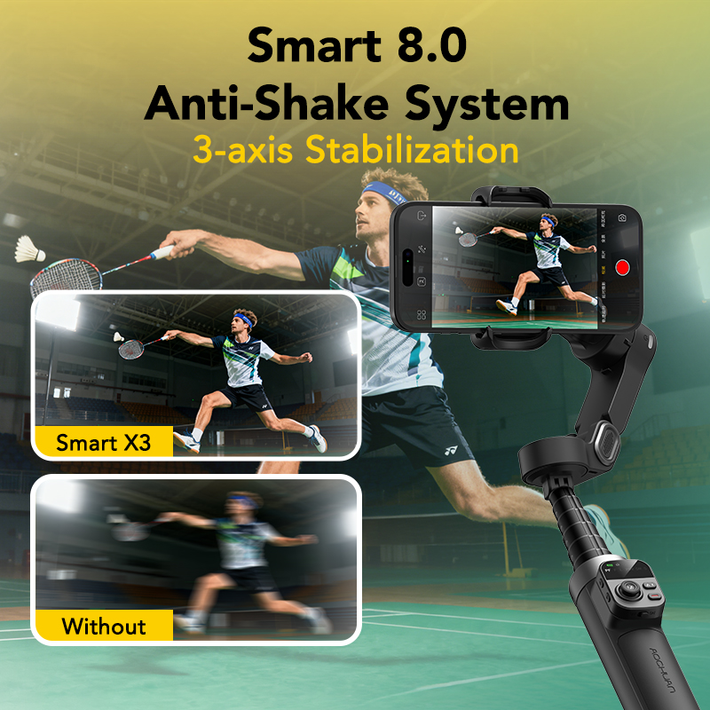 AOCHUAN Smart X3 360 °   Stabi – Auto Tracking Tripod recenzja i cena