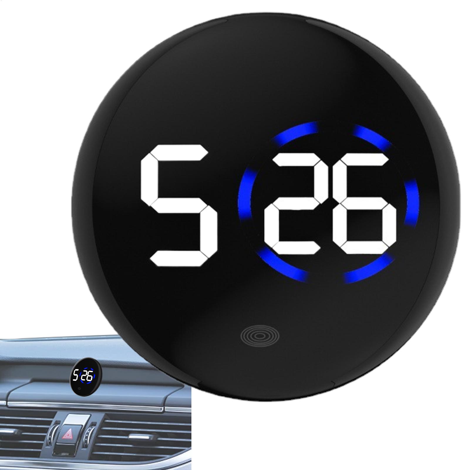 Modny samochodowy zegar LED z  – Electronics Gadgets For Car recenzja i cena