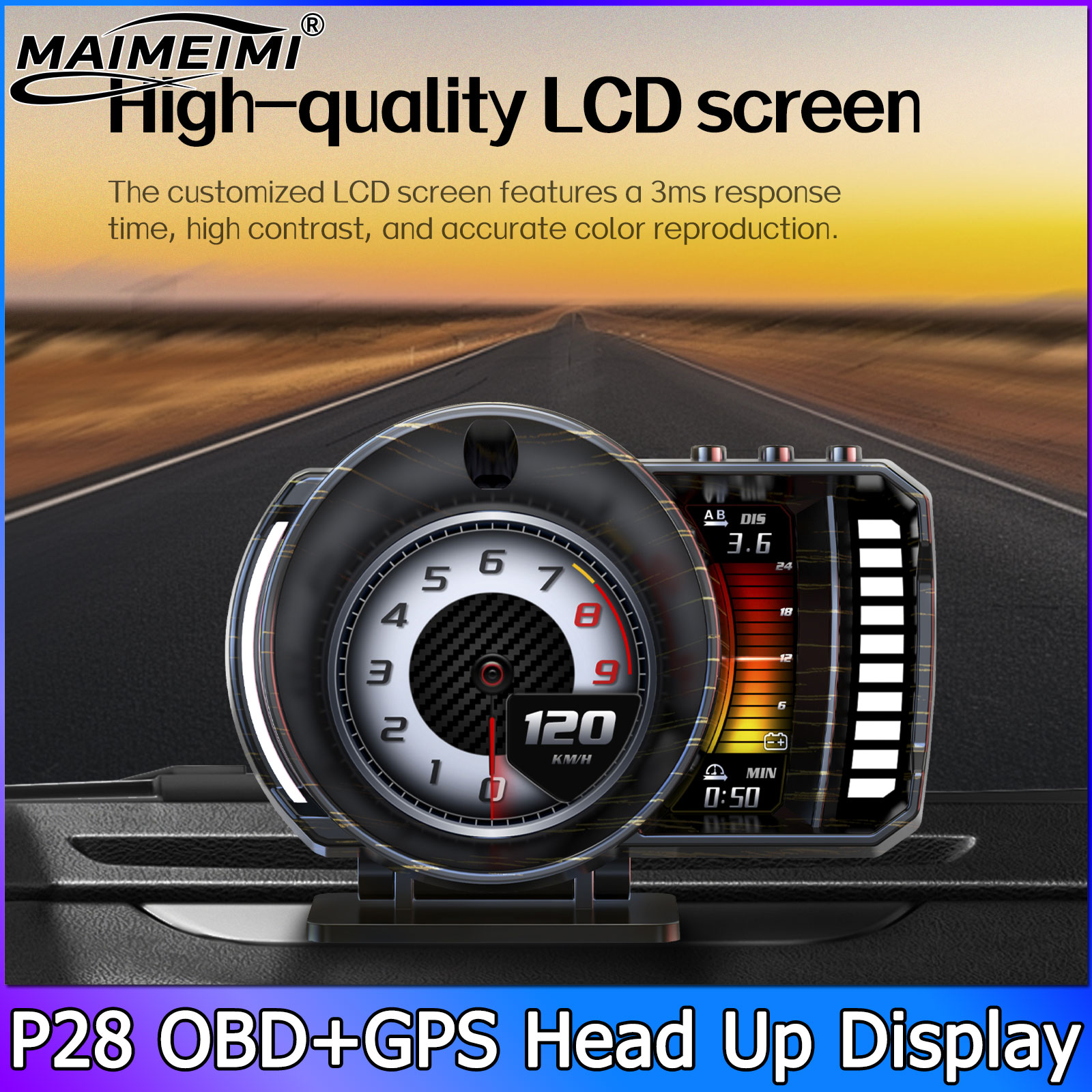 P28 OBD2 GPS Podwójny System M – Electronics Gadgets For Car recenzja i cena