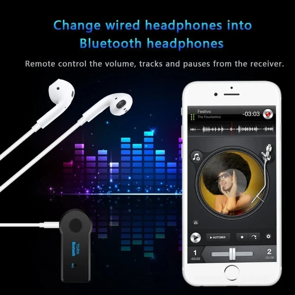 Odbiornik Bluetooth 4.2 AUX Au – Electronics Gadgets For Car recenzja i cena