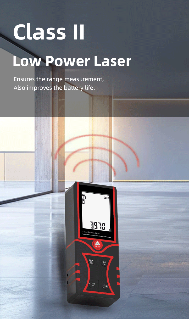Model GS-16 Przemysłowy czerwo – Laser Distance Measure recenzja i cena