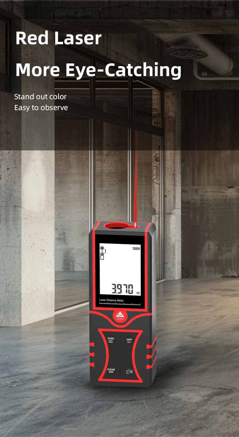 Model GS-16 Przemysłowy czerwo – Laser Distance Measure recenzja i cena