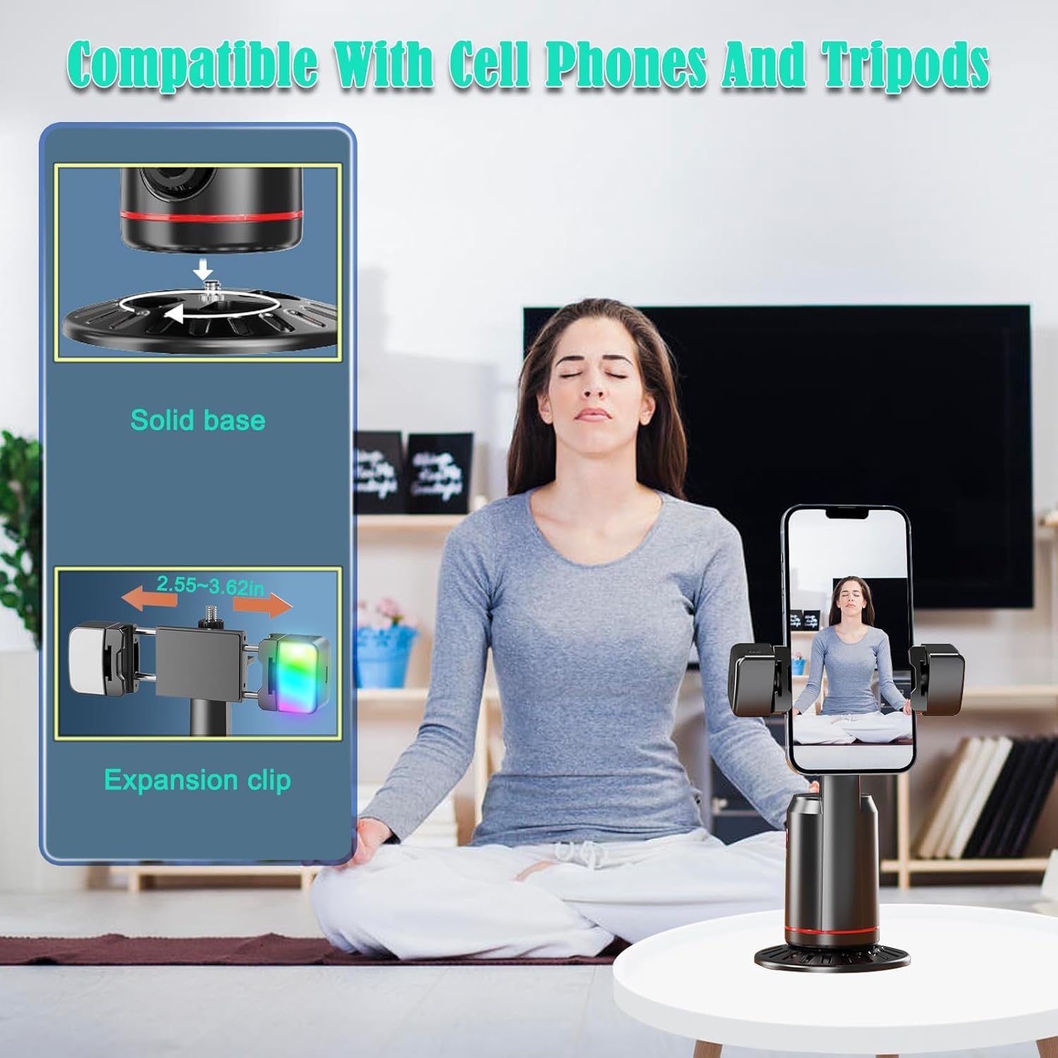 Statyw z automatycznym śledzen – Auto Tracking Tripod recenzja i cena