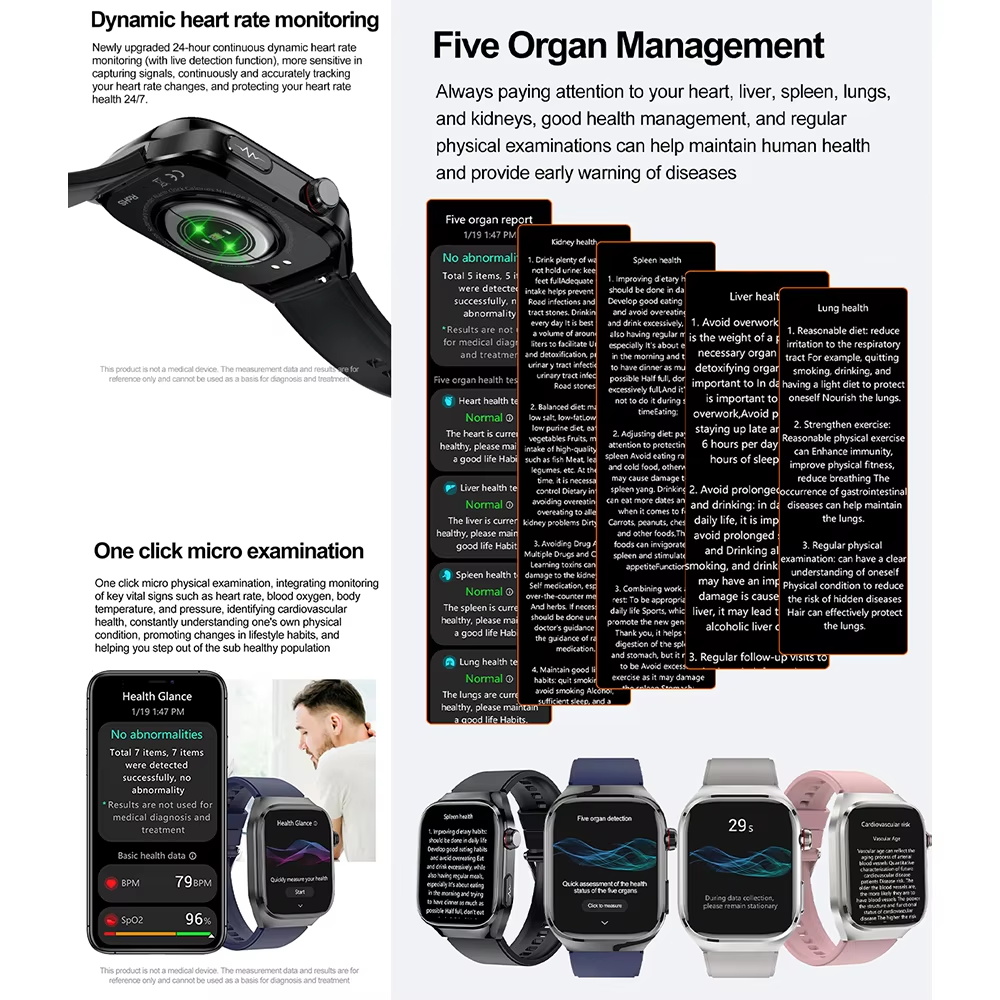 Smartwatch dla mężczyzn 2026 z – Laser Distance Measure recenzja i cena