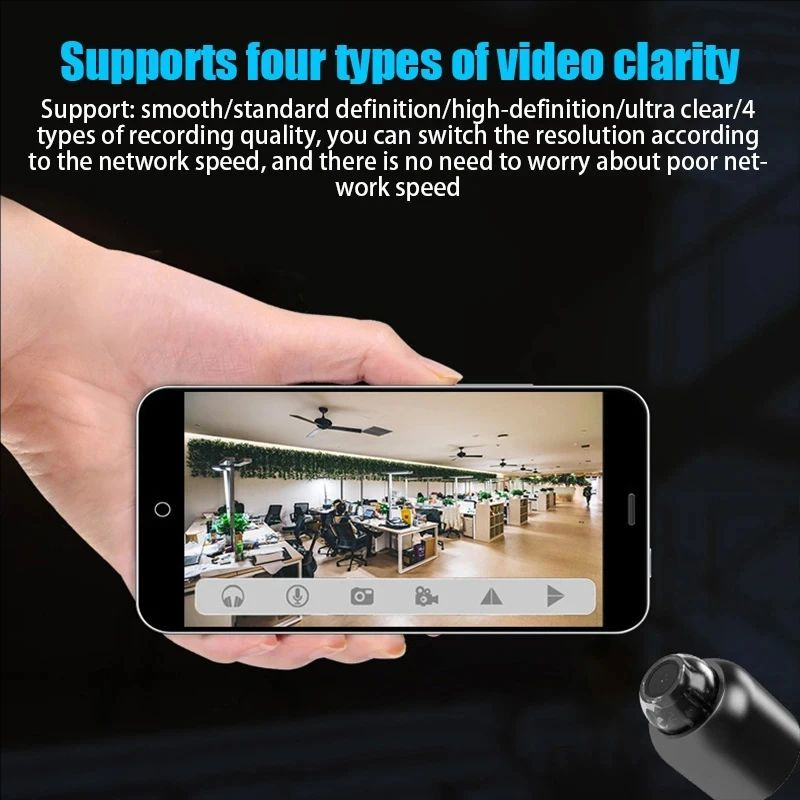 Miniaturowa kamera WiFi 1080P  – Compact Camera Mirrorless recenzja i cena