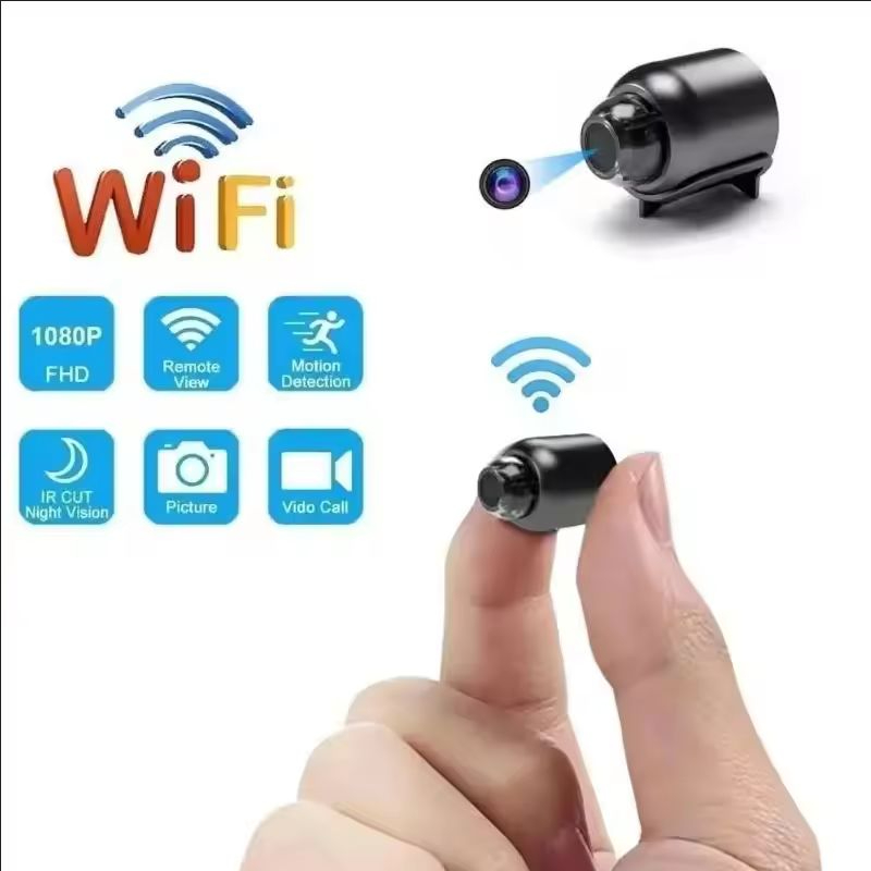 Miniaturowa kamera WiFi 1080P  – Compact Camera Mirrorless recenzja i cena